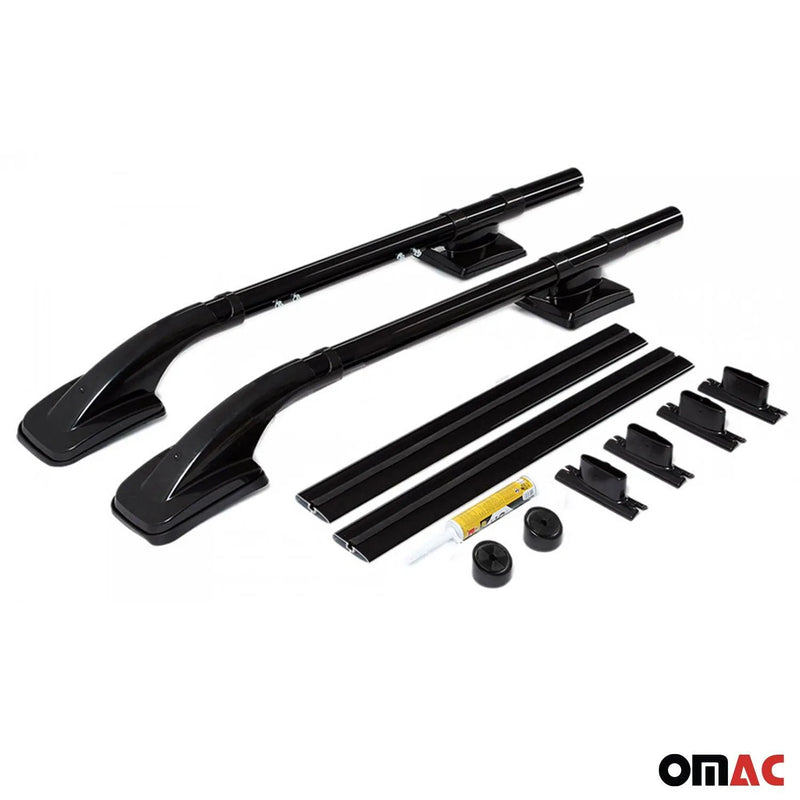 2019-2023 Ford Ranger Roof Rack Rails Side Rails Black