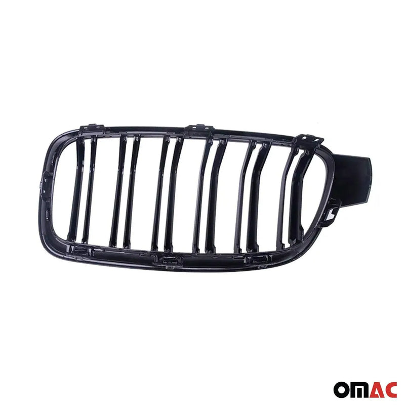 2013-2017 BMW 4 Series F32/33/36 M-Tech M-Tech Style Front Kidney Grille Gloss Black