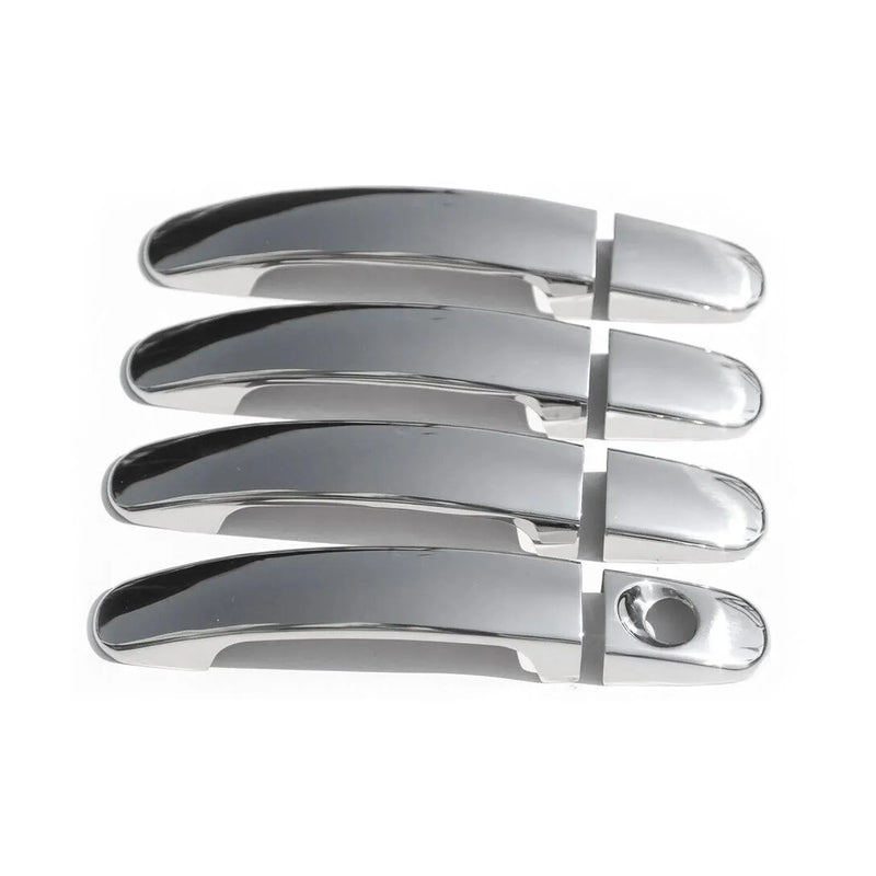 Car Door Handle Cover Protector for Ford Escape 2005-2023 Steel Chrome 8 Pcs - OMAC USA