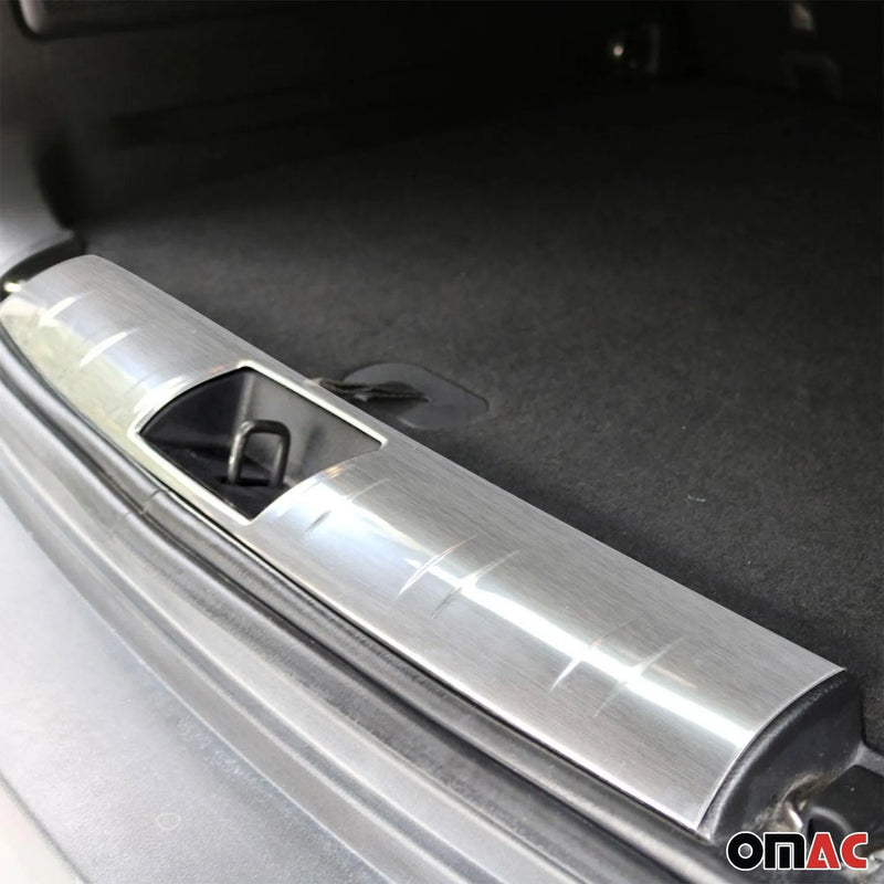 Trunk Sill Cover Bumper Guard Protector for Jeep Renegade 2015-23 Steel Brushed - OMAC USA