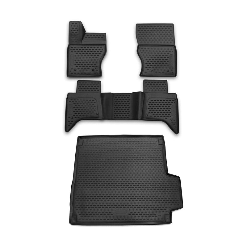 2018-2021 Land Rover Range Rover Floor Mats & Cargo Liner Full Set All Weather Black