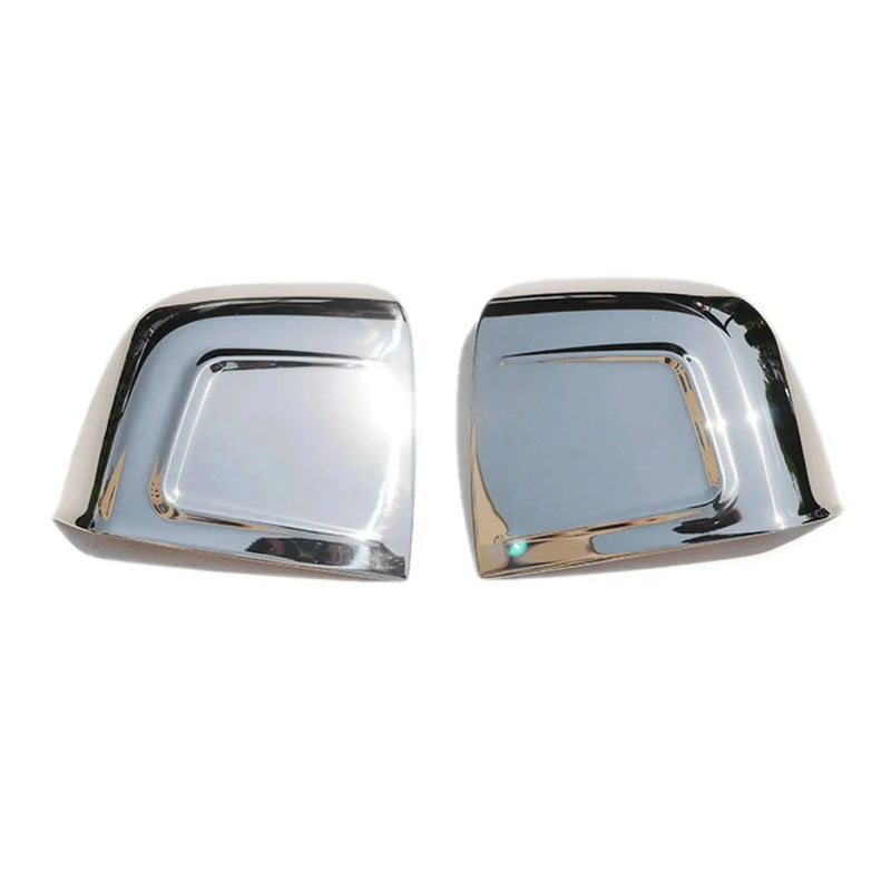 Side Mirror Cover Caps Fits RAM ProMaster City 2015-2022 Steel Silver 2 Pcs - OMAC USA