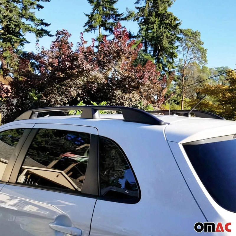 Roof Racks Side Rails for RAM ProMaster City 2015-2022 Black Aluminium L2 Long - OMAC USA