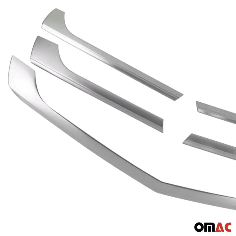 Front Bumper Grill Trim for Mercedes Sprinter W906 2014-2018 Brushed Steel 5x - OMAC USA