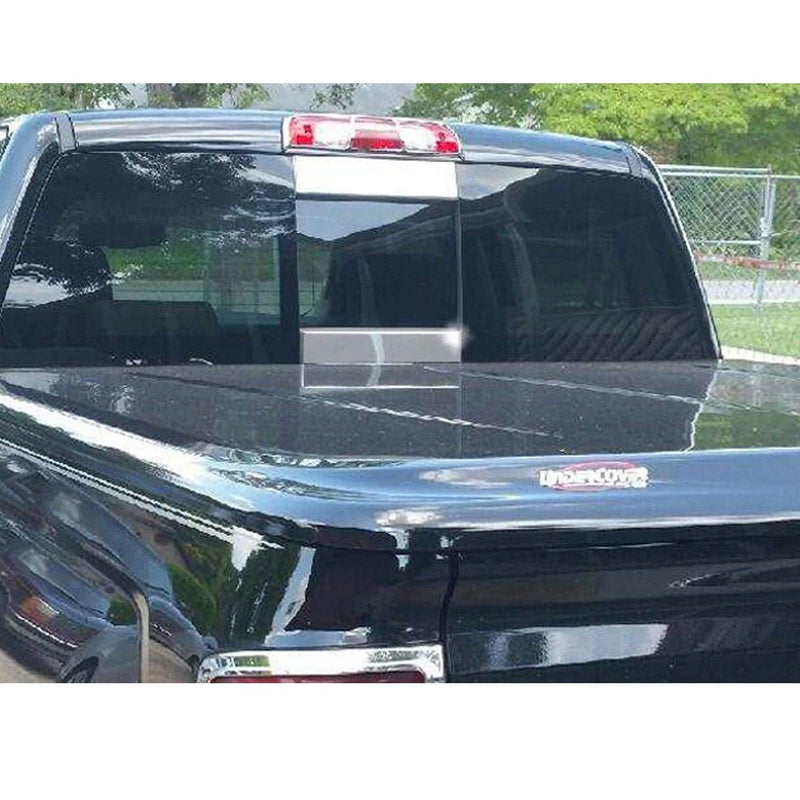 Chevrolet Silverado Stainless Steel Rear Window Set 2 Pcs