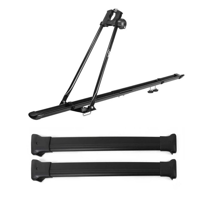 Bike Rack Carrier Roof Racks Set fits Nissan Murano 2009-2014 Black 3x