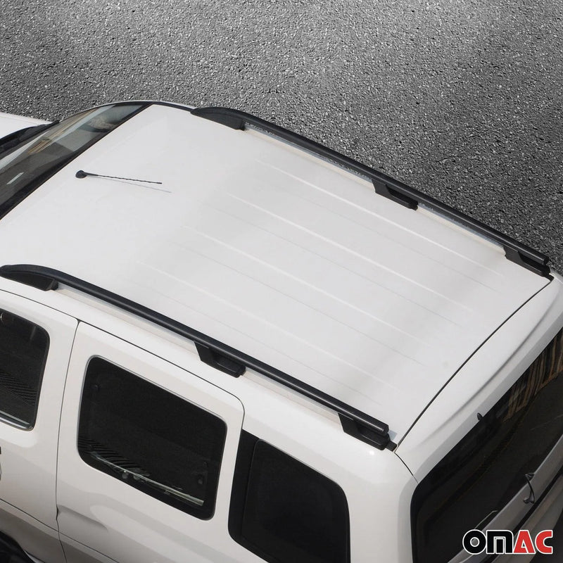 2010-2020 VW Amarok Roof Rack Rails Side Rails Black