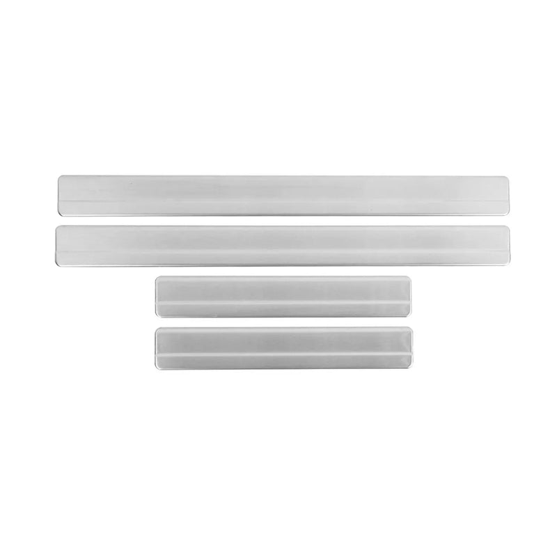 Door Sill Scuff Plate Scratch Protector for VW Amarok 2010-2020 Gloss 4 Pcs - OMAC USA