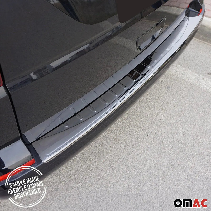 Rear Bumper Sill Cover Protector Guard for Jeep Renegade 2015-2023 Steel Dark - OMAC USA