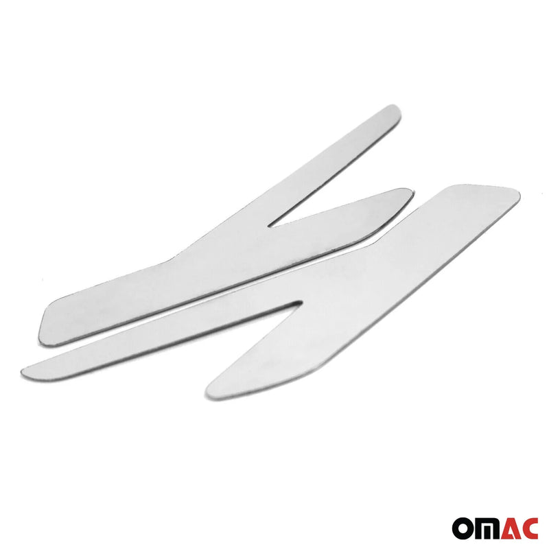 2015-2022 RAM ProMaster City Side Door Molding Trim Skirt Garnish Steel 2Pcs