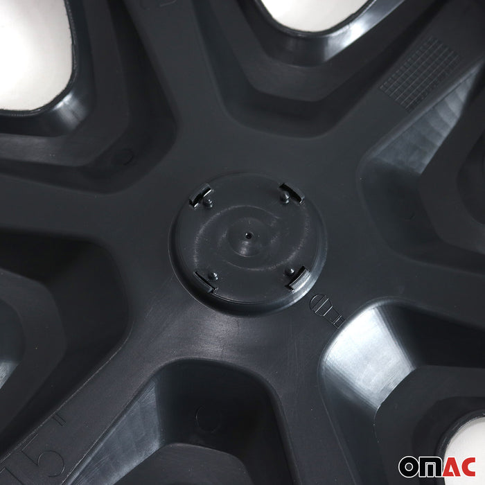 16" Wheel Rim Covers Hub Caps for Kia Black