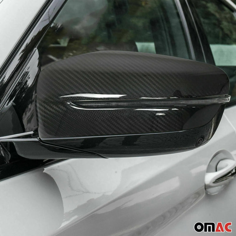 Side Mirror Cover Caps fits BMW 8 Series G16 Gran Coupe 2020-2025 Carbon