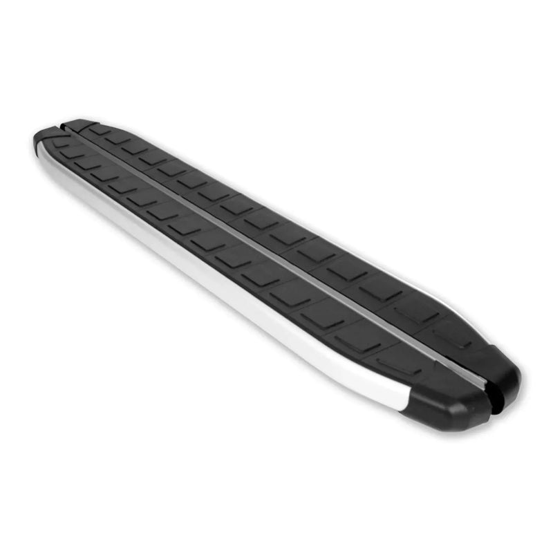 2010-2013 Ford Transit Connect Short Running Boards Side Steps Silver & Black