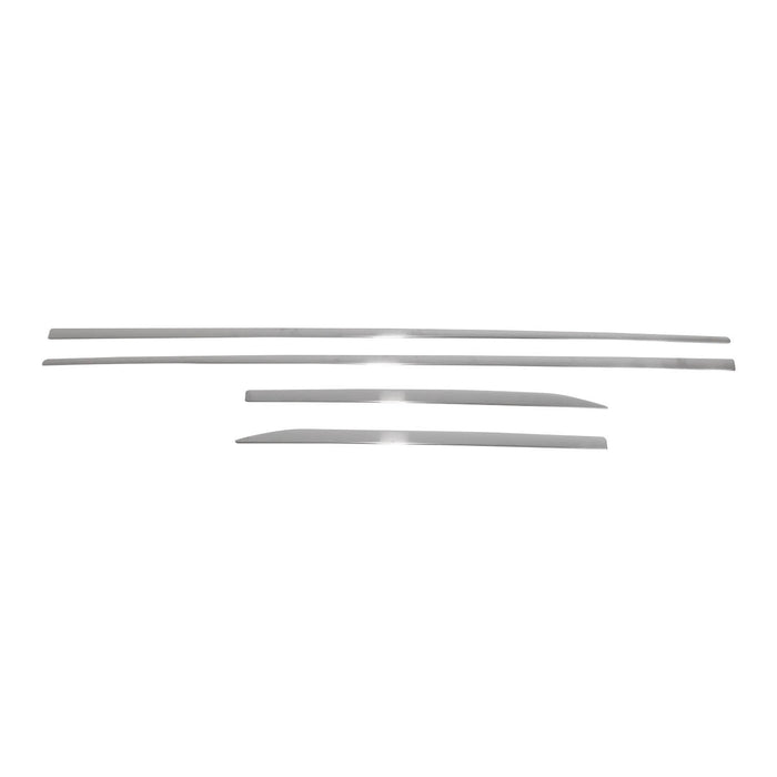 Side Door Molding Trim for Hyundai Elantra 2011-2016 Steel Silver 4x