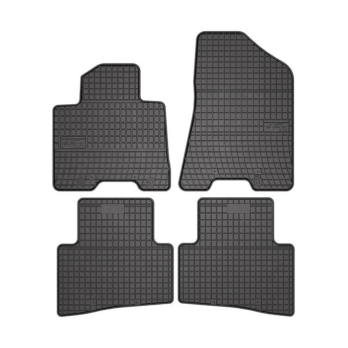 OMAC Floor Mats Liner for Kia Sportage 2015-2016 Black Rubber All-Weather 4 Pcs