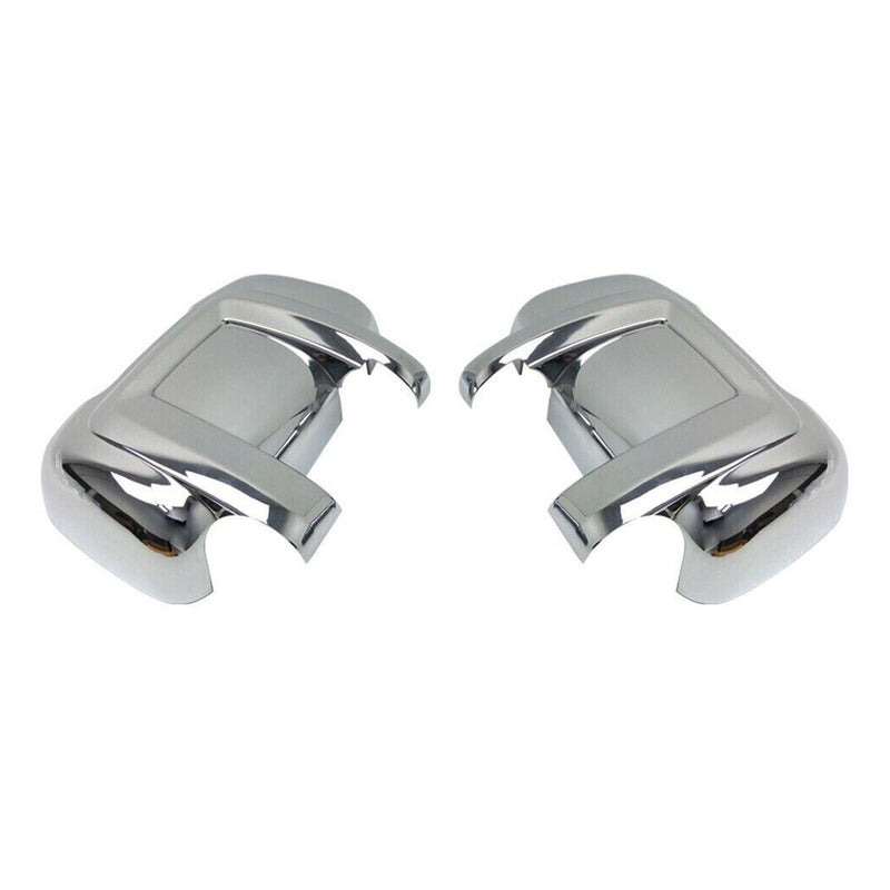 2014-2024 RAM ProMaster Side Mirror Cover Caps ABS Chrome Silver 2Pcs