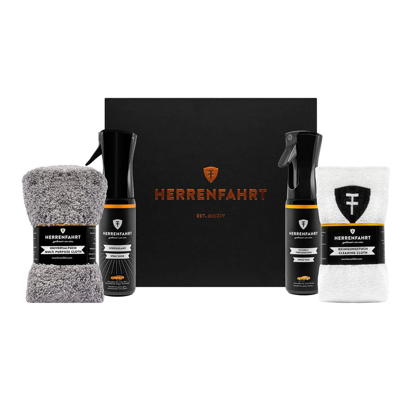 Gloss Paint Protection Protect & Shine Spray Wax Essential Car Care Set Gift Box