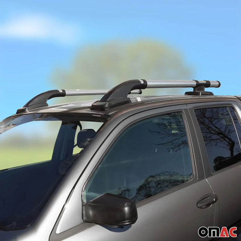 2010-2020 VW Amarok Roof Rack Rails Side Rails Silver