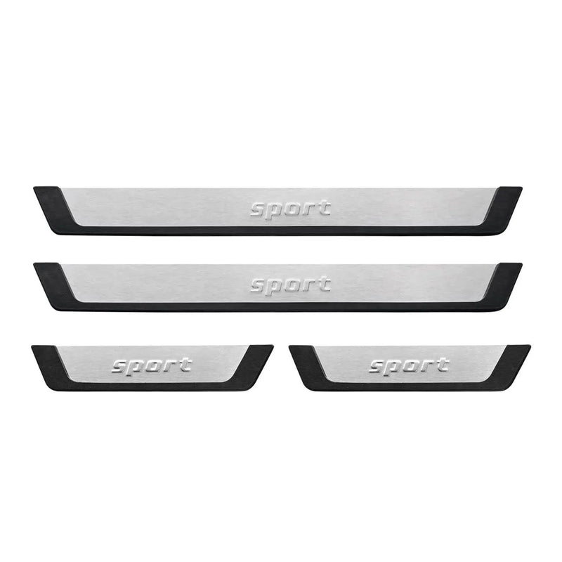 Door Sill Scuff Plate Scratch for Subaru XV Crosstrek 2013-2015 Sport Steel 4x - OMAC USA