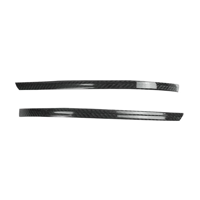 Side Mirror Cover Trim Fits VW T5 Transporter 2010-2015 Carbon Fiber Black 2 Pcs