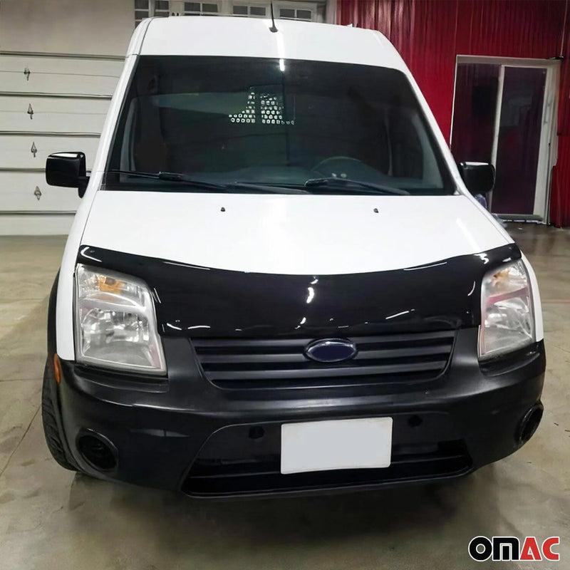 2002-2009 Ford Transit Connect Front Bug Shield Hood Deflector 1 Pc Smoke