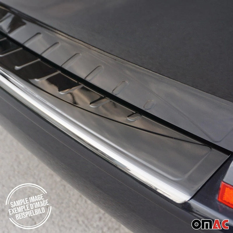 2011-2013 Mercedes E Class S212 Wagon Rear Bumper Guard Stainless Steel Dark