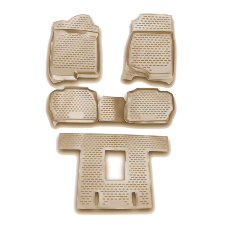 2007-2014 Cadillac Escalade Floor Mats Liners Full Set All Weather Beige