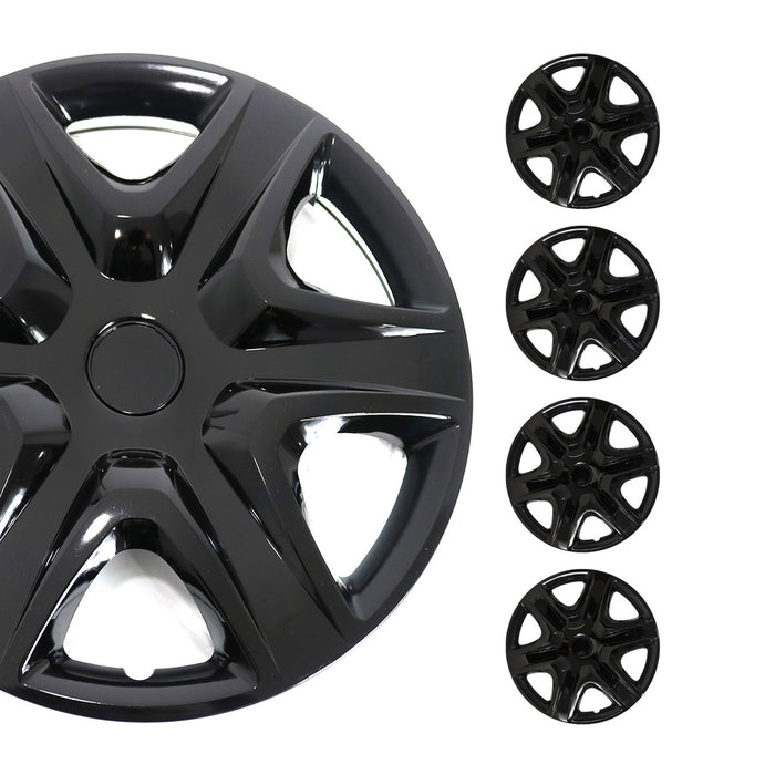 15" 4x Wheel Covers Hubcaps for Lexus Black