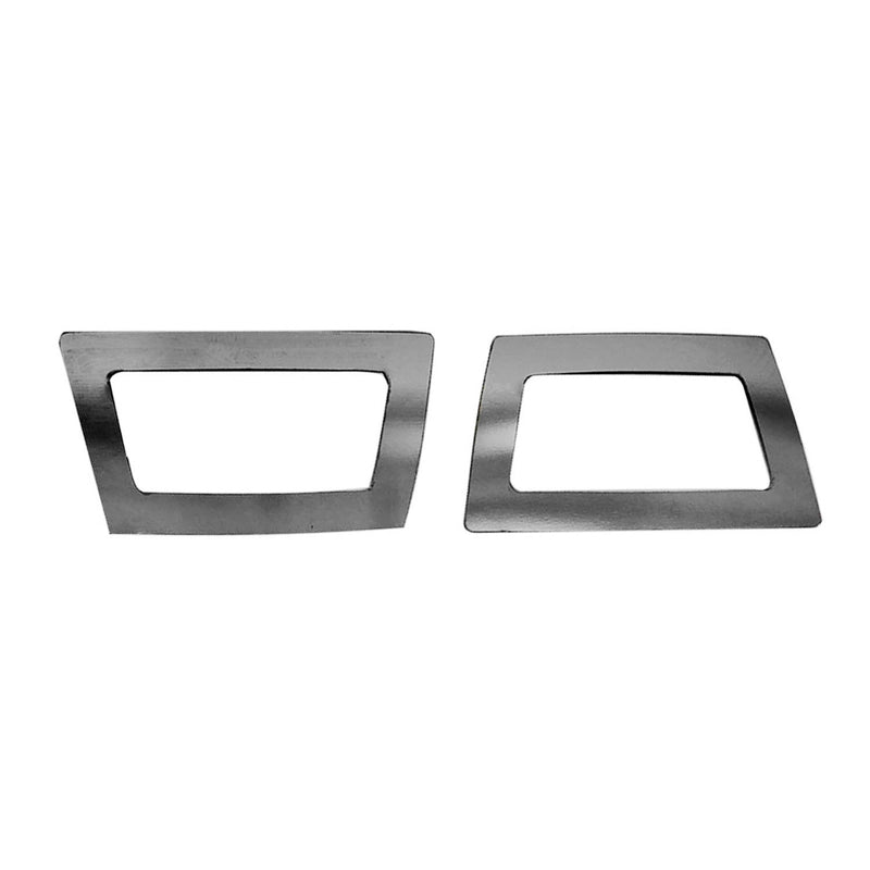 2015-2019 Opel Corsa Side Indicator Signal Trim Cover S. Steel Dark 2Pcs