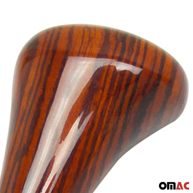 Gear Shift Knob for Mercedes E Class W124 W114 W115 R107 W126 Wood Zebrano - OMAC USA