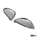 Side Mirror Cover Caps Fits VW Golf Mk7 2015-2021 Steel Silver 2 Pcs - OMAC USA