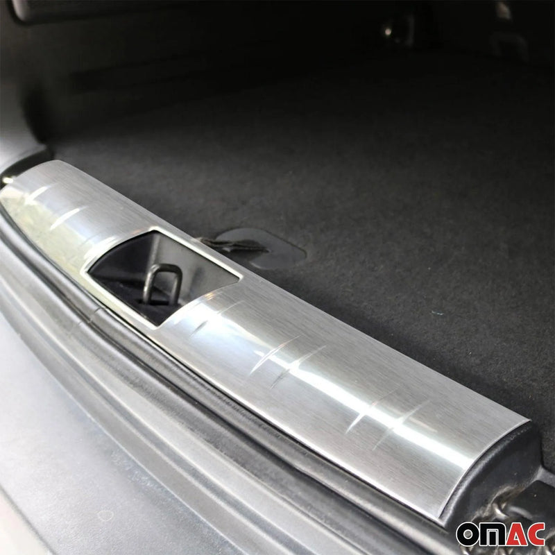 Trunk Sill Cover Bumper Guard Protector for Jeep Renegade 2015-23 Steel Brushed - OMAC USA