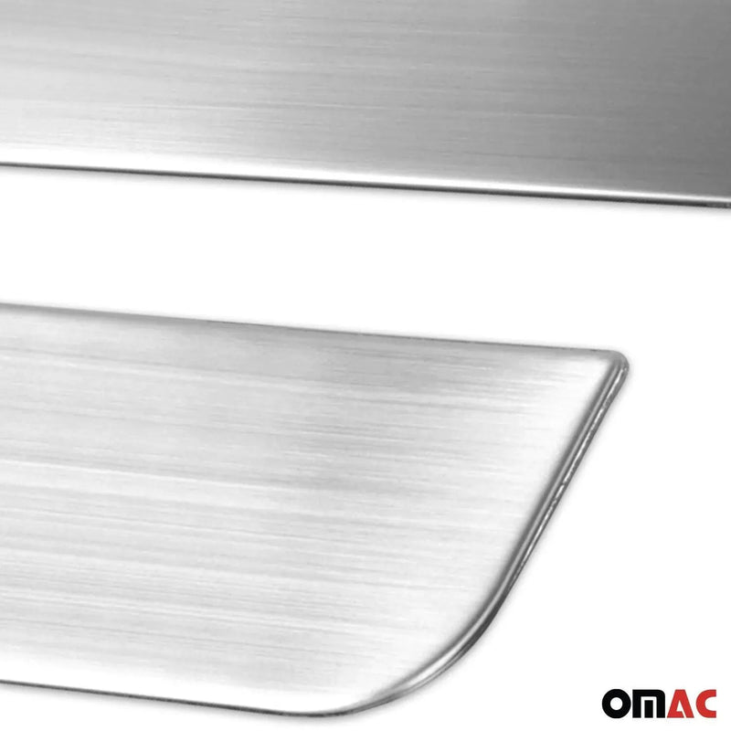 Door Sill Scuff Plate Scratch Protector for Hyundai Veloster 2012-2017 Steel 3x - OMAC USA