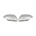 Side Mirror Cover Caps Fits Kia Rio 2018-2023 Steel Silver 2 Pcs - OMAC USA