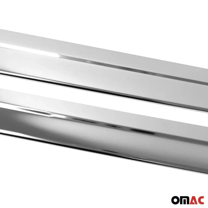 Door Sill Scuff Plate Scratch for Ford Transit Connect 2014-2019 Steel 2 Pcs - OMAC USA