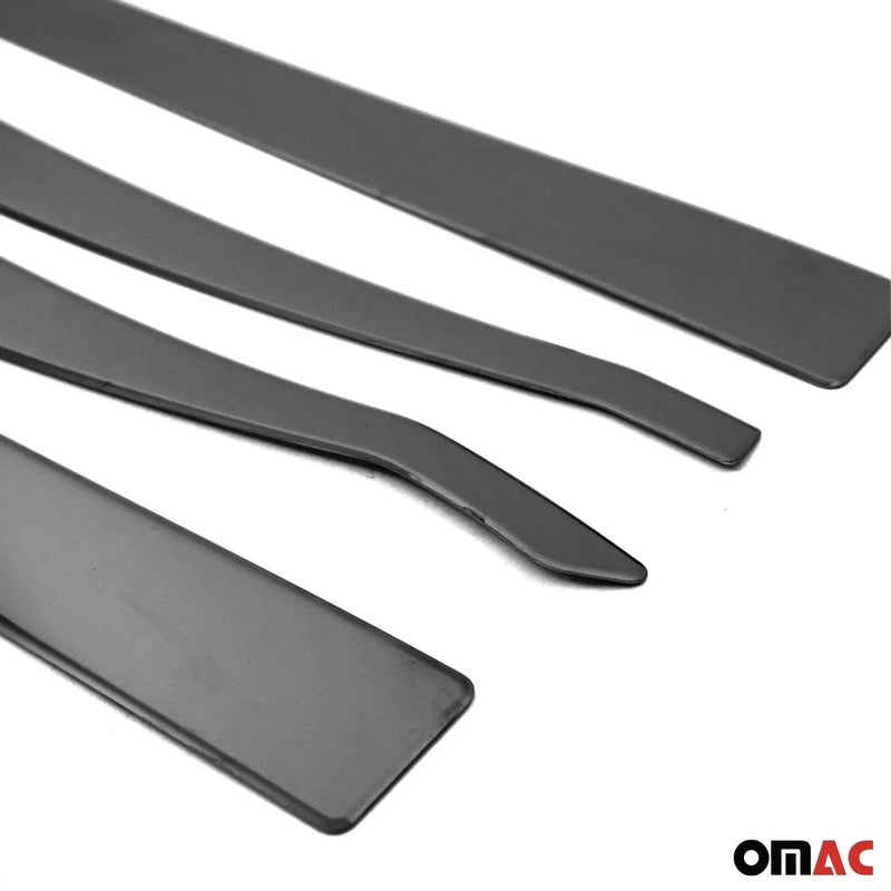 Side Door Molding Trim Skirt Garnish for Jeep Renegade 2015-2023 Steel Dark 4Pcs - OMAC USA