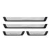 Door Sill Scuff Plate Flexill for BMW 3 Series F30 Sedan 2012-2019 Steel 4x - OMAC USA