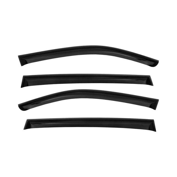 Window Visor Vent Rain Guard Deflector for Kia Soul 2014-2019 Smoke 4 Pcs