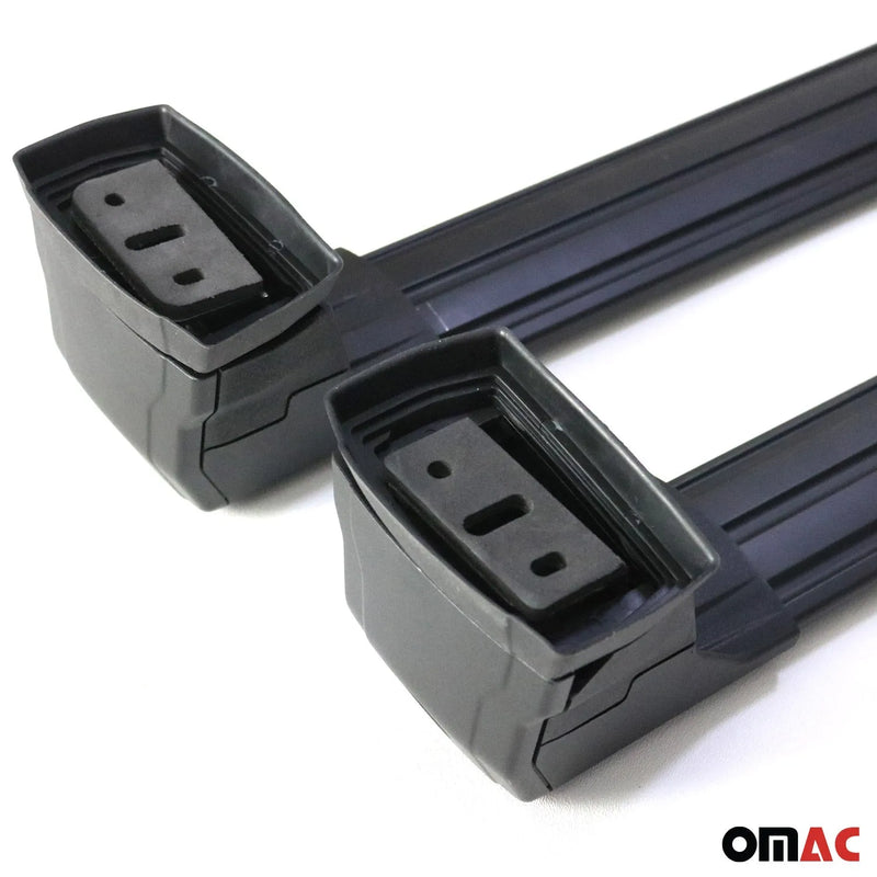 2015-2022 Ram Promaster City Roof Rack Cross Bars Black