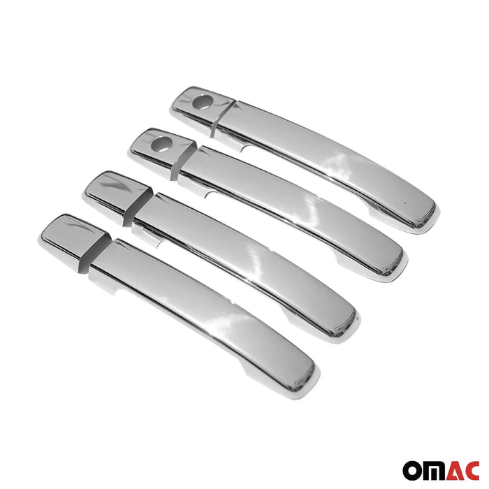 Car Door Handle Cover Protector for Nissan Frontier 2005-2021 Steel 4 Pcs