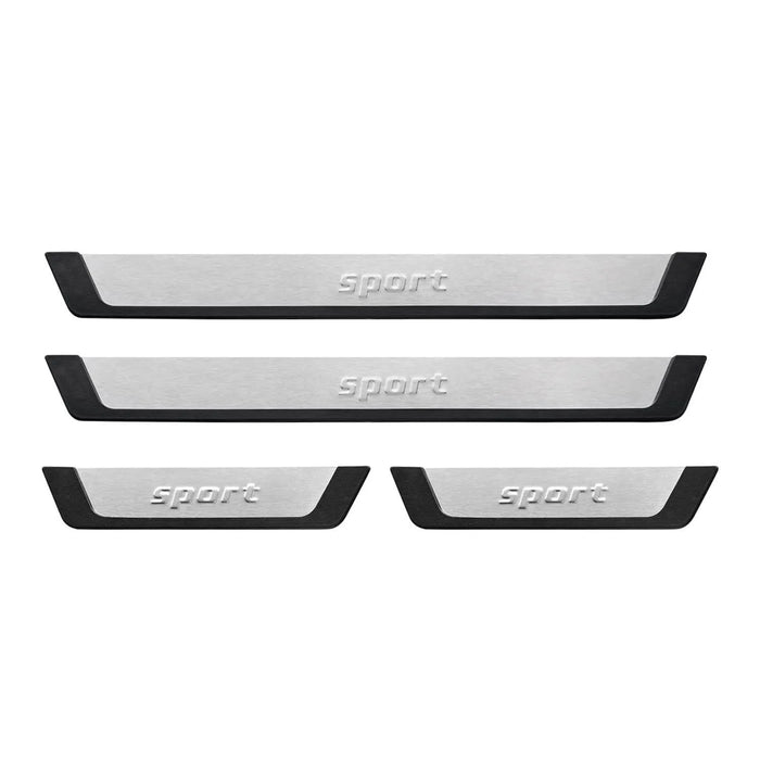 Door Sill Scuff Plate Scratch Protector for VW Arteon Atlas Sport Steel 4x