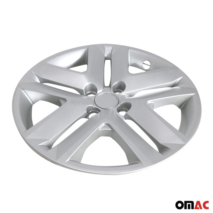 4x 16" Wheel Covers Hubcaps for Mini Silver Gray