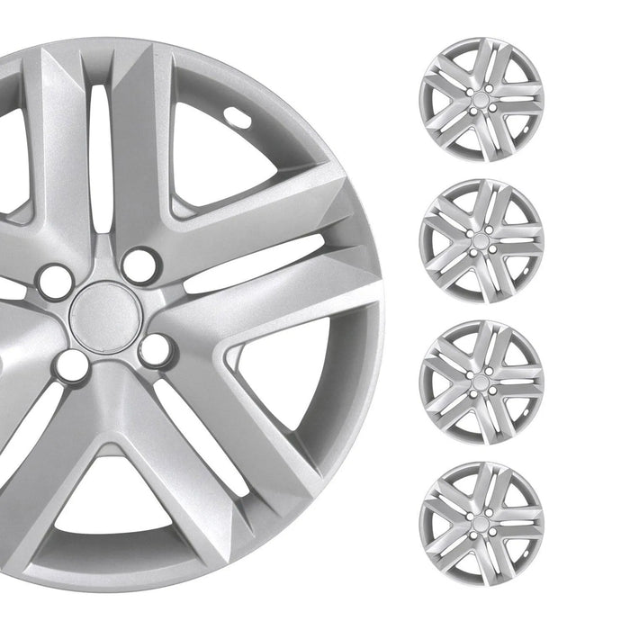 4x 16" Wheel Covers Hubcaps for Lincoln Silver Gray