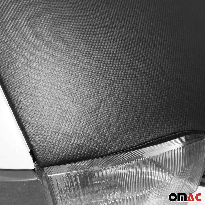 2014-2024 RAM ProMaster Car Bonnet Mask Hood Bra Carbon Black Full Coverage