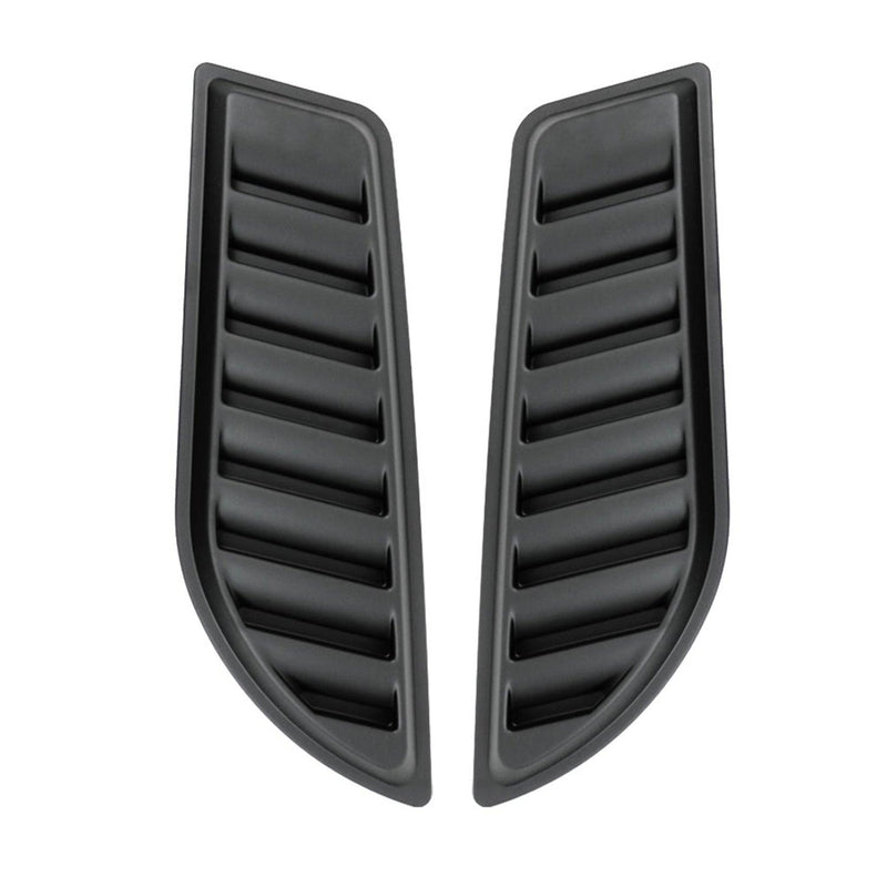 2023-2024 Toyota Sequoia Hood Scoop Vent Air Flow Intake Black 2 Pcs