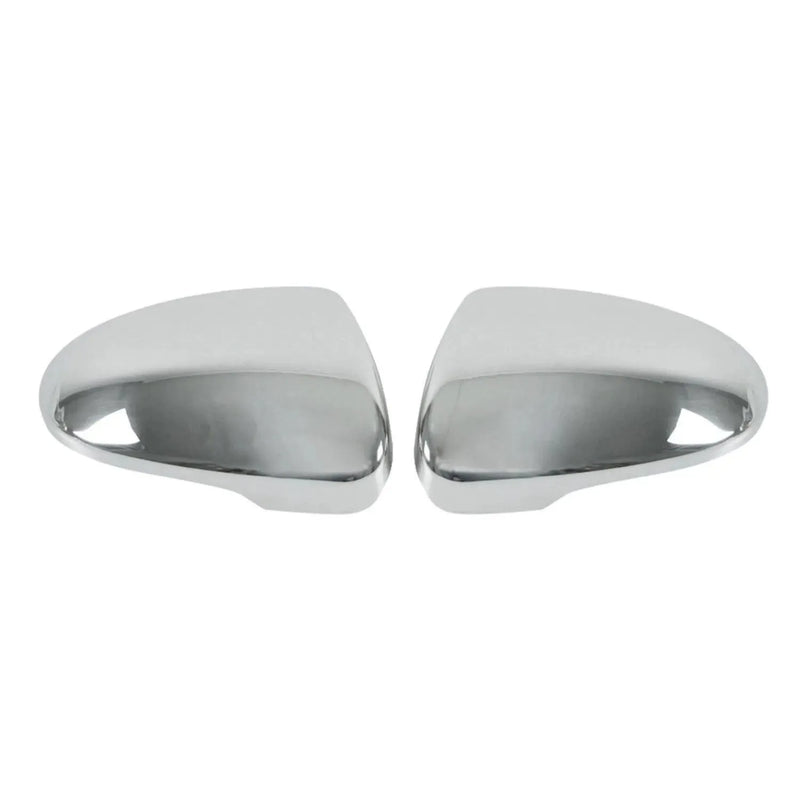 Side Mirror Cover Caps Fits Hyundai Tucson 2016-2021 Steel Silver 2 Pcs - OMAC USA