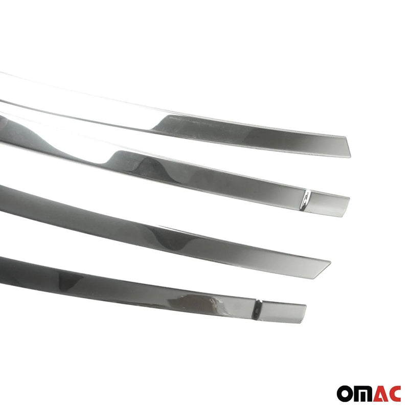 2014-2019 Toyota Corolla Window Molding Trim Streamer Steel Silver 4 Pcs