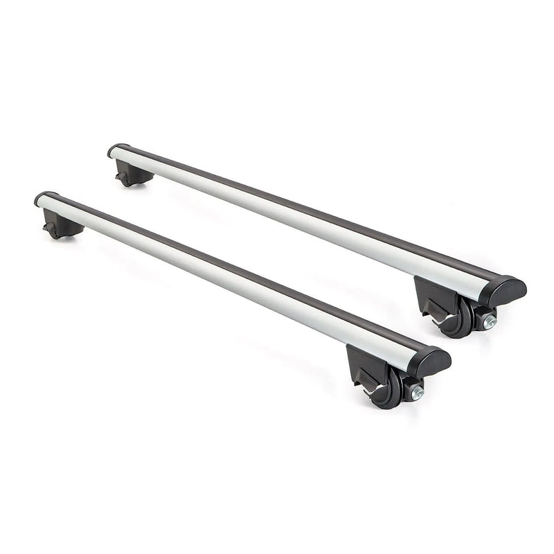 1988-1992 Audi 80 Avant Roof Rack Cross Bars Silver