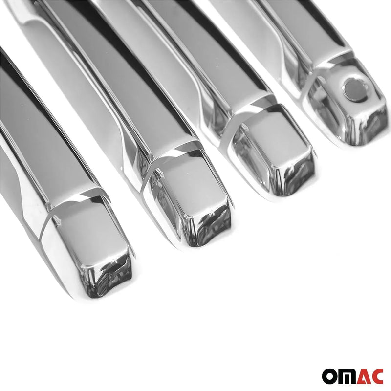 Car Door Handle Cover Protector for Lexus GX 460 2010-2013 Steel Chrome 8 Pcs - OMAC USA