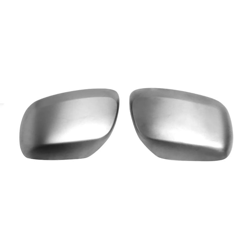 2008-2015 Lexus LX 570 Side Mirror Cover Caps Brushed Steel Silver 2 Pcs